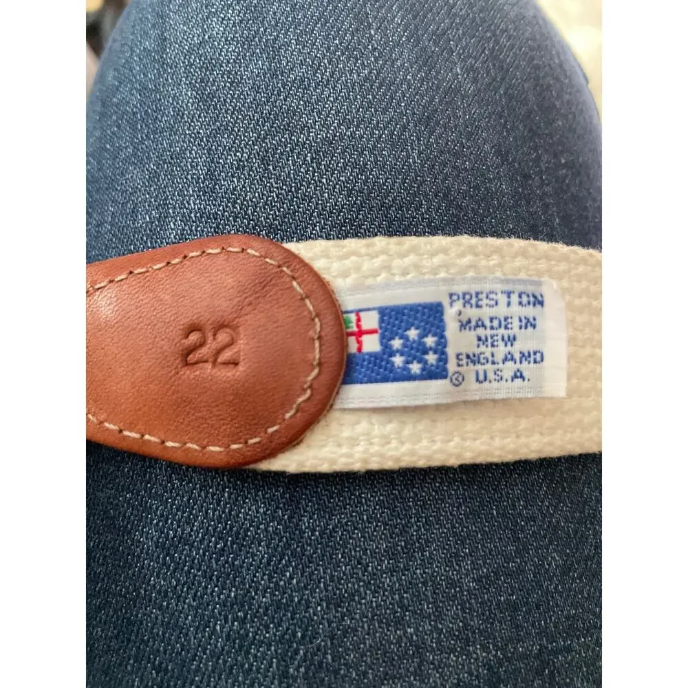 Preston & No. 27 BUNDLE 2 Kids Embroidered Belts Sailboats Fish Preppy Coastal